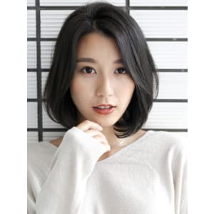 【長谷川】ナチュラルボブで大人女子