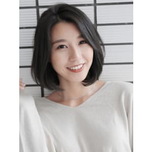 【長谷川】ナチュラルボブで大人女子
