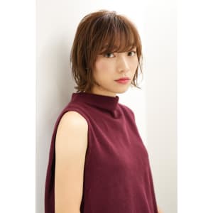 【長谷川】無造作外はねボブ