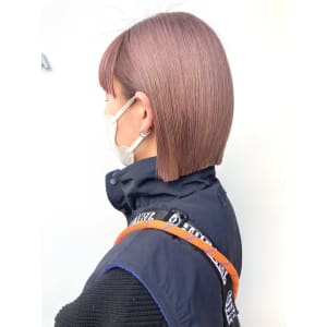 美髪/大人かわいい/こなれミディ/サンドベージュ