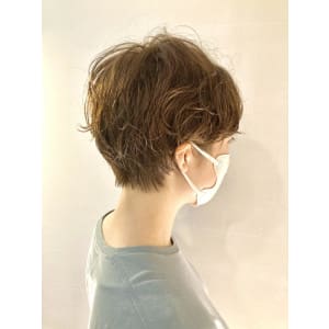 美髪/大人かわいい/こなれミディ/サンドベージュ