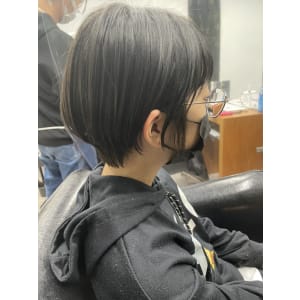 グレージュカラー/ボブウルフ/黒髪/ココアベージュ - shell吉祥寺【白髪ぼかし/ハイライト/髪質改善/縮毛矯正/ショート】【シェル キチジョウジ】掲載中
