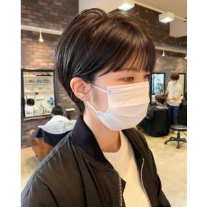ショートヘア ショートマッシュ 耳掛けショート ショート