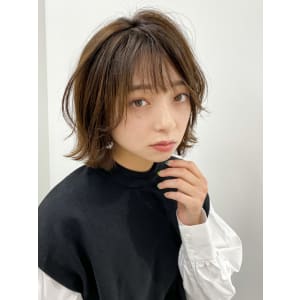 【長谷川】ゆるふわ外はねボブ