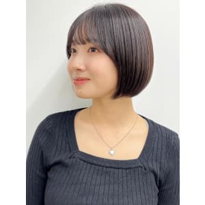 【長谷川】天使の輪輝くショートボブ