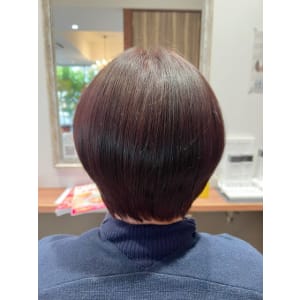ラズベリーブラウンカラー 髪質改善トリートメント - Grado hair【グラードヘアー】掲載中