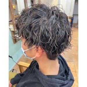 メンズ縦落ちツイストスパイラル