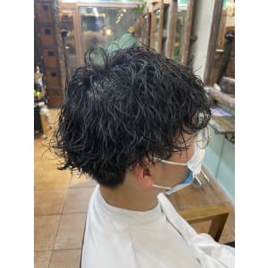 波巻きスパイラルパーマ