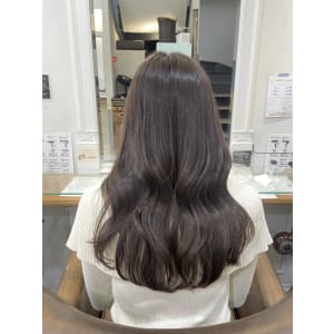 品のあるロングレイヤー オリーブグレージュ【横浜】