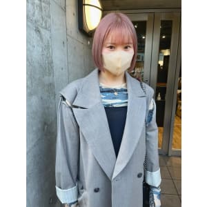 ボブ　切りっぱなしボブ　ミニボブ