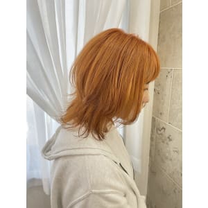 個性派 オレンジウルフ - hair salon Rien 上尾店【ヘアーサロンリアン アゲオテン】掲載中