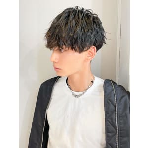 横浜☆マッシュ　ツイストスパイラル　ツーブロック