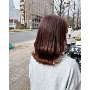 THROWカラーで仕上げるショコラブラウンカラー - hair make Tag 仙台青葉区【ヘアメイク タグ】掲載中