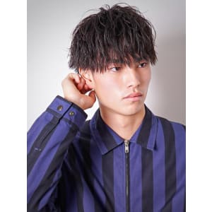 マッシュ/ソフトツイスト/爽やかツーブロック