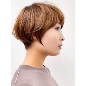 【長谷川】透明感ベージュマッシュ