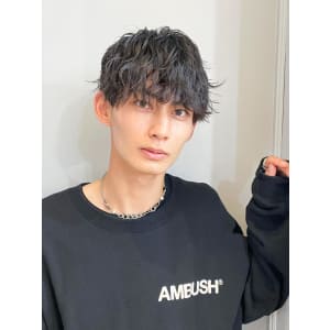 横浜☆マッシュ　ツイストスパイラルパーマ