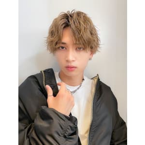 横浜☆センターパート　ツイストスパイラルパーマ