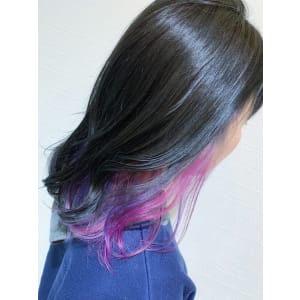 インナーカラーパープル