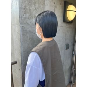 ボブ　切りっぱなしボブ　ミニボブ