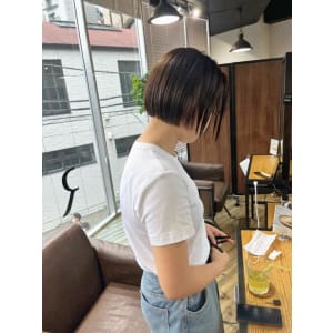 ボブ　切りっぱなしボブ　ミニボブ