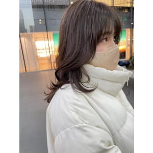 顔まわりレイヤー オリーブベージュ - marju銀座【マージュギンザ】掲載中