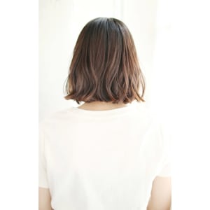 20代30代40代　若見え叶えるシースルーバング【守山】