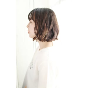 20代30代40代　若見え叶えるシースルーバング【守山】