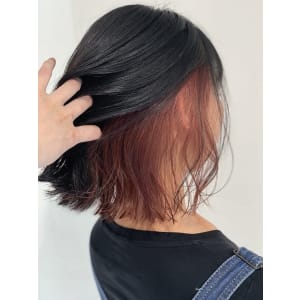 インナーカラー☆オレンジベージュ - hair salon Rien 上尾店【ヘアーサロンリアン アゲオテン】掲載中