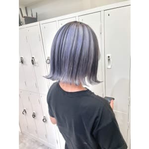 umbrella lavender silver