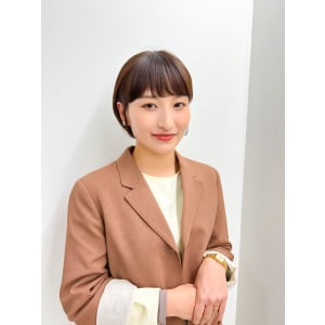 【長谷川】耳かけショートボブが可愛い