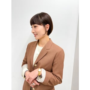 【長谷川】耳かけショートボブが可愛い