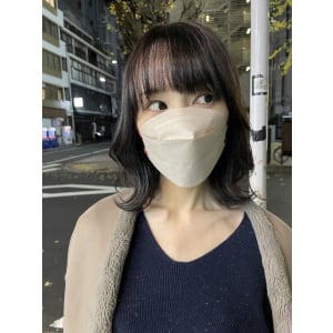顔まわりレイヤー　エギョモリ　レイヤーボブ