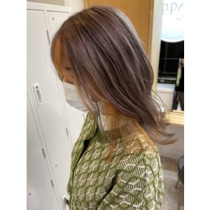 シルバー×オレンジ