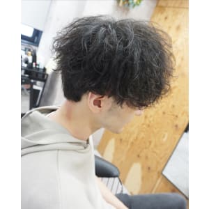 メンズパーマスタイル