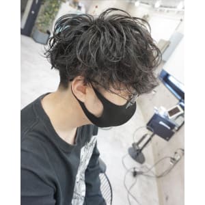 メンズパーマスタイル