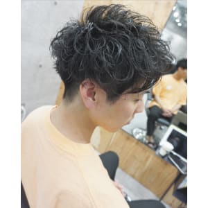 メンズパーマスタイル