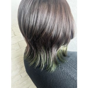 インナーカラーブリーチ学割池袋イルミナカラー