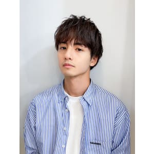 横浜☆ニュアンスパーマ 無造作マッシュ