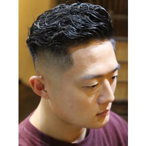 back wave - barbershop  KONG【バーバーショップコング】掲載中