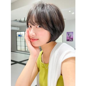 【長谷川】お洒落カワイイショートボブ