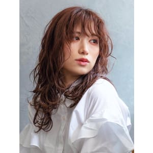 くせ毛風ウェーブパーマ - HAIR & MAKE EARTH 四日市店【ヘアメイクアース ヨッカイチテン】掲載中