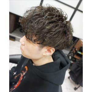 メンズパーマスタイル