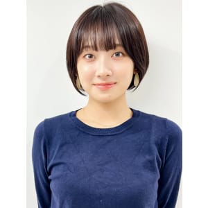 【長谷川】大人可愛いショートボブ