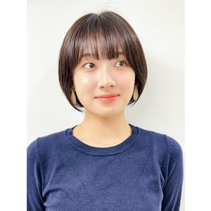 【長谷川】大人可愛いショートボブ