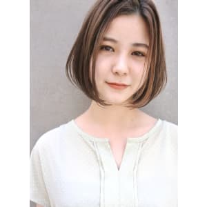 《kitin吉祥寺》透明感ベージュカラー　シースルーボブ
