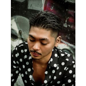 メンズヘア整形スパイラルパーマ波巻きツイストメンズパーマ髪型 - メンズヘア整形サロン GOALD 渋谷店【メンズヘアセイケイサロン ゴールド シブヤテン】掲載中