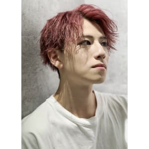 ブリーチダブルカラーハイトーンナチュラルマッシュ刈り上げ束感 - メンズヘア整形サロン GOALD 名古屋 栄【メンズヘアセイケイサロン ゴールド ナゴヤサカエ】掲載中