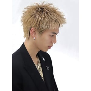 メンズヘア整形スパイラルパーマ波巻きツイストメンズパーマ髪型 - メンズヘア整形サロン GOALD 名古屋 栄【メンズヘアセイケイサロン ゴールド ナゴヤサカエ】掲載中