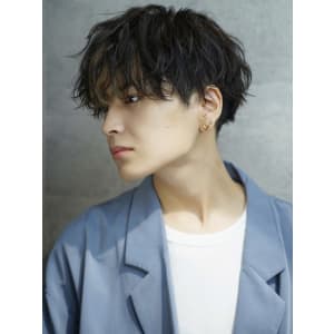 メンズヘア整形スパイラルパーマ波巻きツイストメンズパーマ髪型 - メンズヘア整形サロン GOALD 名古屋 栄【メンズヘアセイケイサロン ゴールド ナゴヤサカエ】掲載中