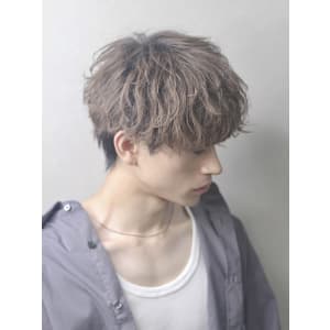 メンズヘア整形スパイラルパーマ波巻きツイストメンズパーマ髪型 - メンズヘア整形サロン GOALD 名古屋 栄【メンズヘアセイケイサロン ゴールド ナゴヤサカエ】掲載中